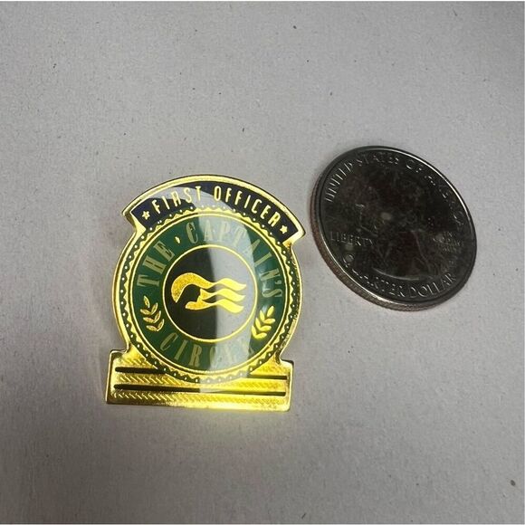 Princess Cruises Lot of 4 Lapel Pins The Captain’s Circle Pinbacks - Picture 2 of 5